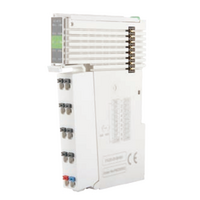 ELCO IP20 MODULAR I/O SYSTEM, FX20-SUBMODULE, OUTPUT MODULE, 8-CHANNEL, PNP, DIN 35 MM RAIL INSTALLATION